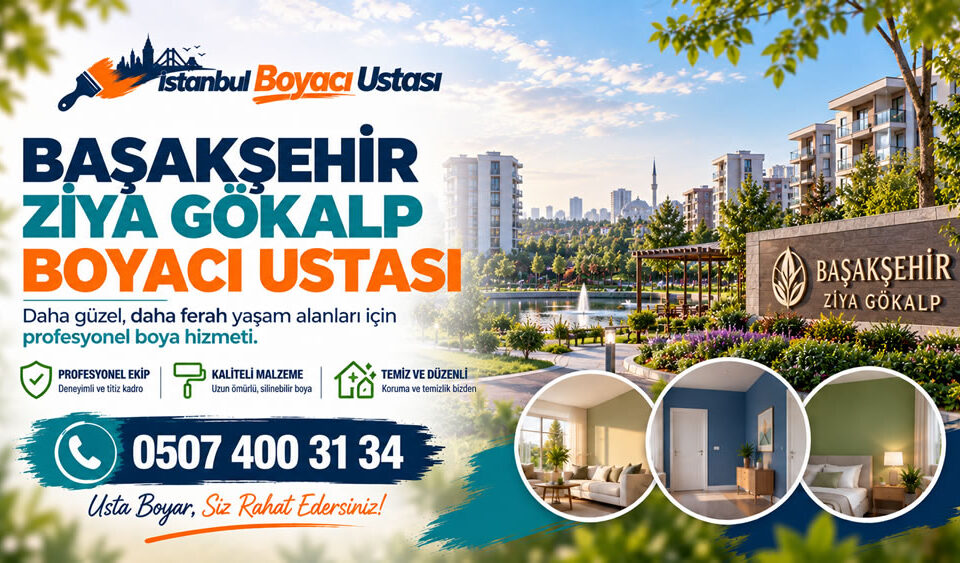Başakşehir Ziya Gökalp Boyacı Ustası