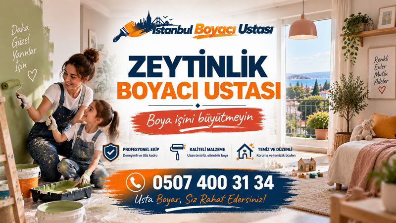 Zeytinlik Boyacı Ustası
